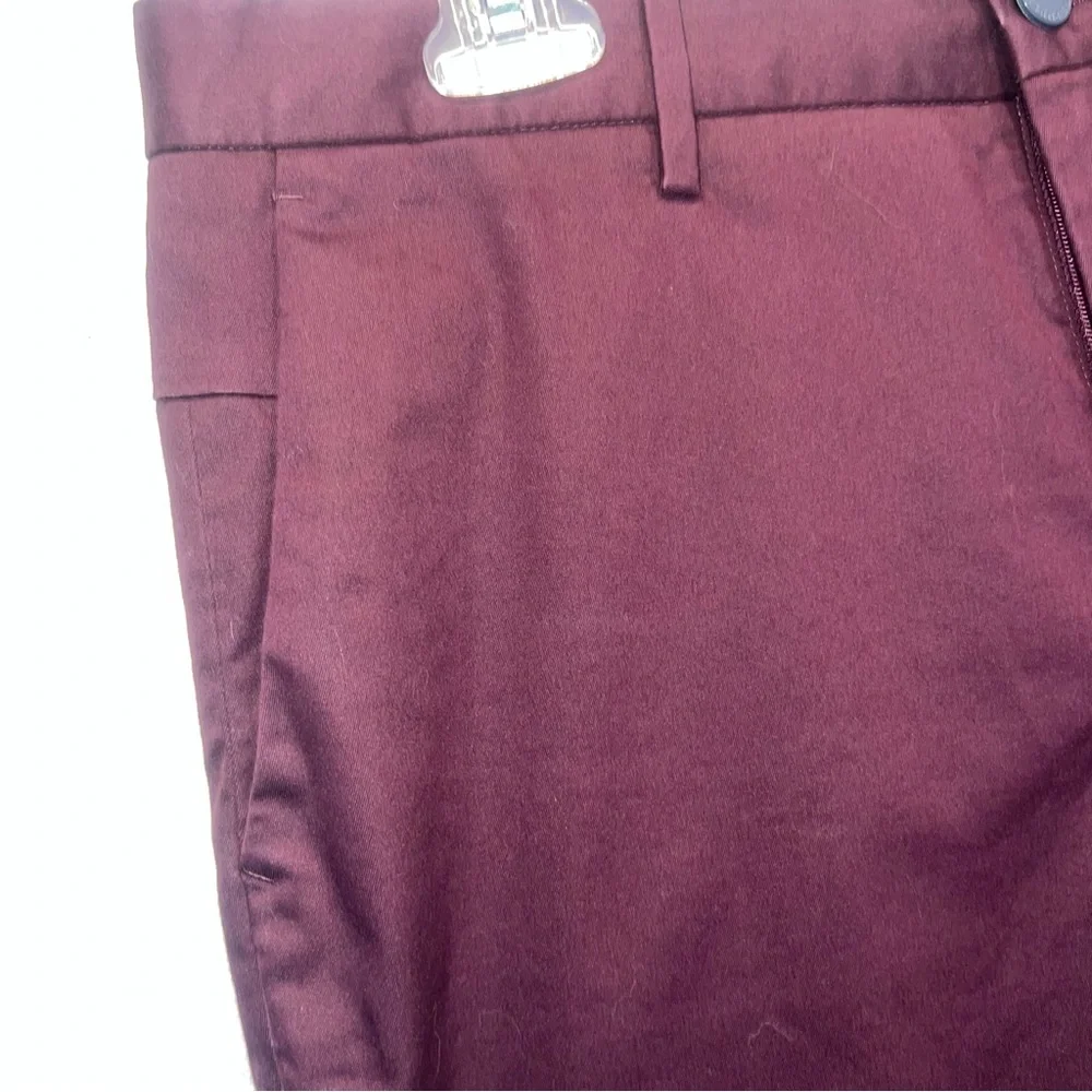 Banana Republic Men's Flat Front Shorts - Burgundy